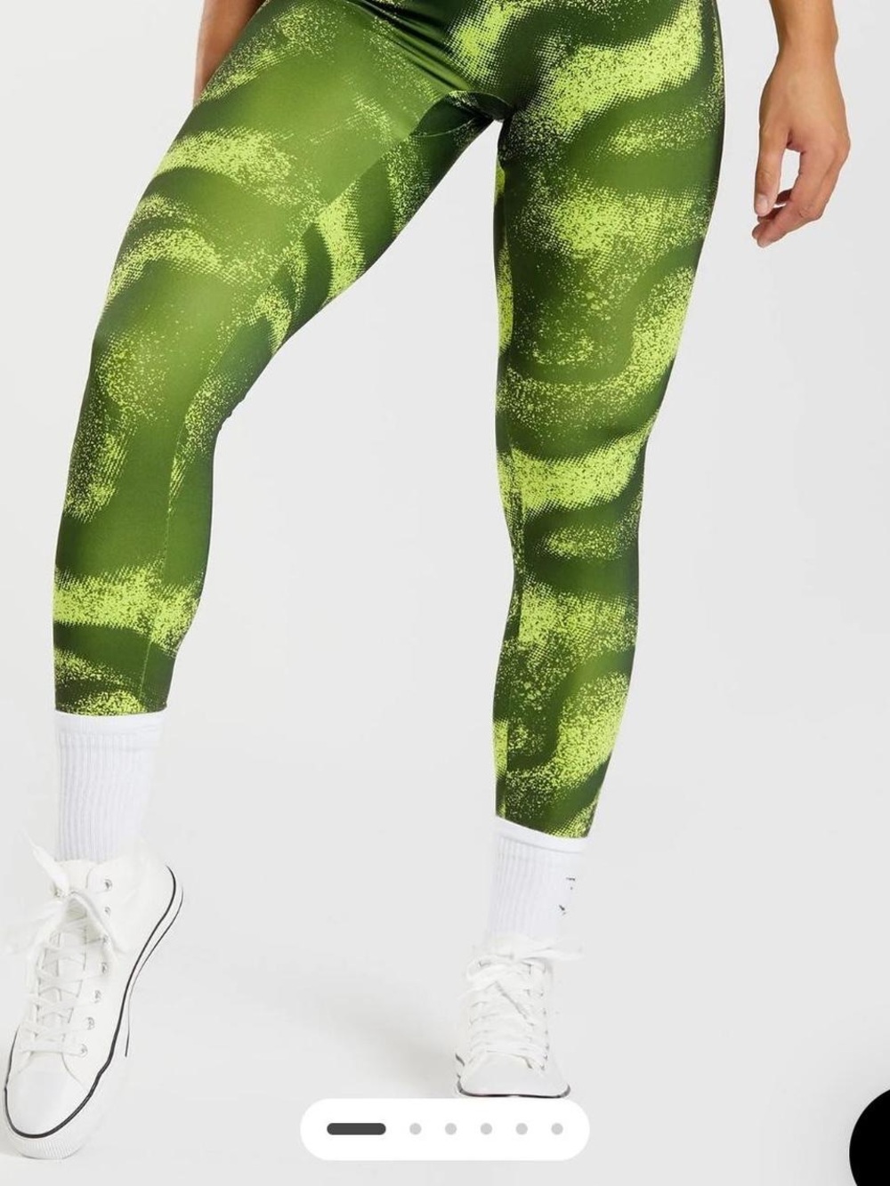 Gymshark Power Neon Yellow Leggings